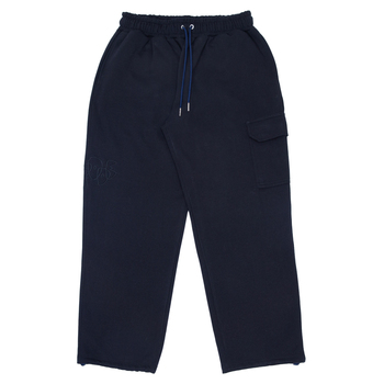 imagem CALCA MOLETOM TST BAGGY BORDADO PRETO