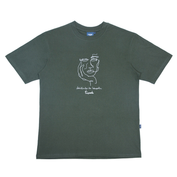 imagem CAMISETA DESISTIR REFLETIVO VERDE